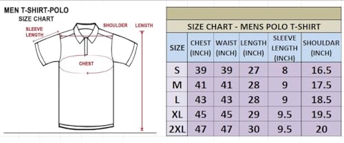 Lymio Men T-Shirt || T-Shirt for Men || Plain T Shirt || T-Shirt (Polo-06-10) (L, Maroon)