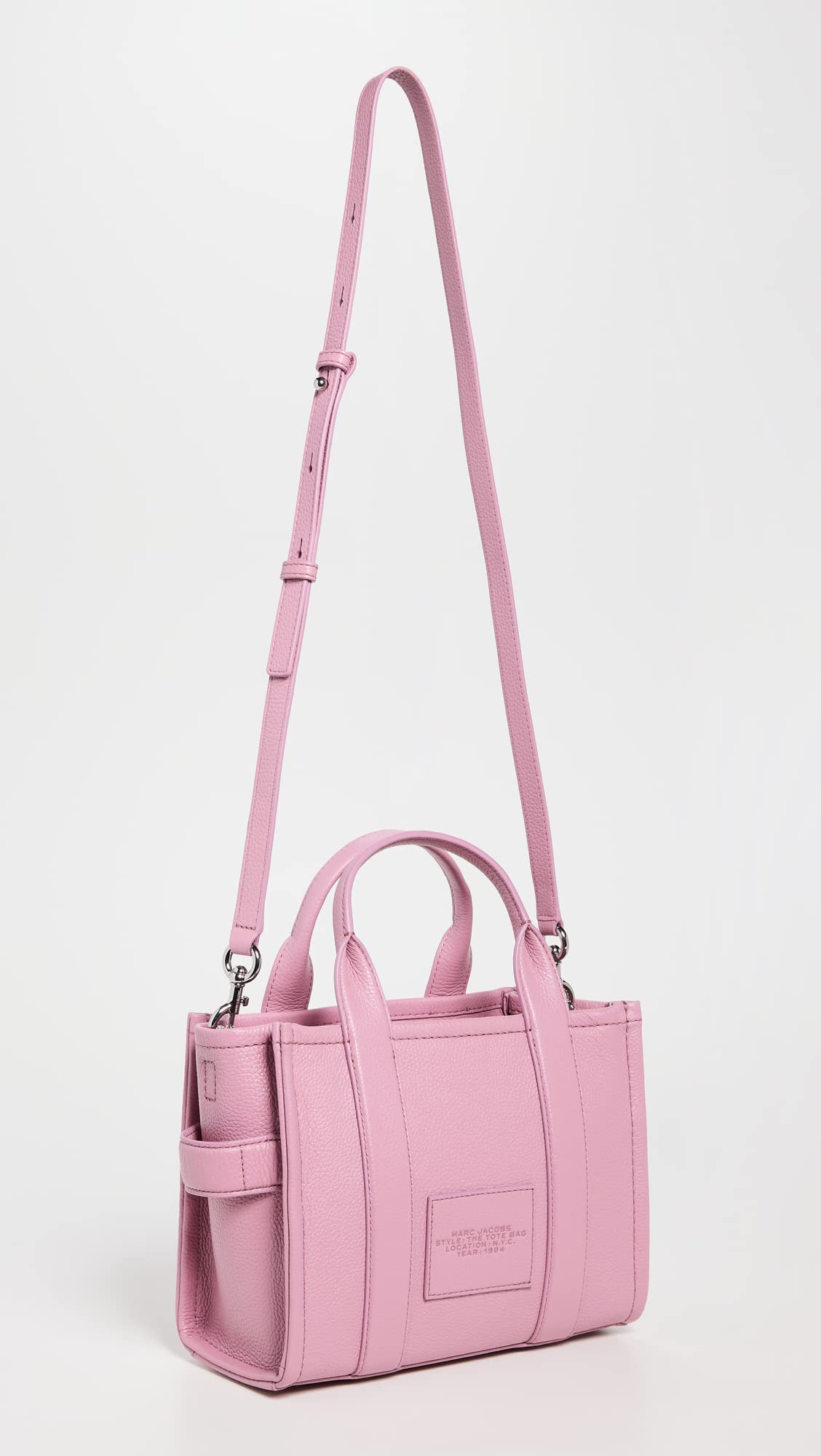 Marc Jacobs Women's The Leather Small Tote, Lilas, One Size