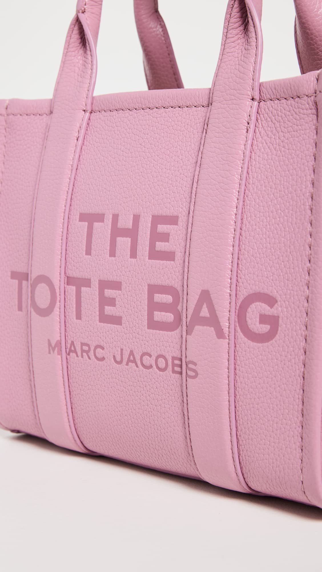 Marc Jacobs Women's The Leather Small Tote, Lilas, One Size