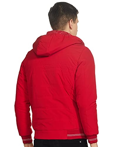 Cazibe Men Jacket (14743BT_Red_L)