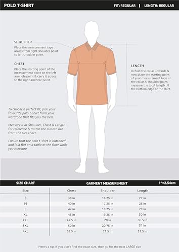 Amazon Brand - Symbol Men's Cotton Rich Polo T Shirt | Collar Tshirts | Half Sleeves | Plain - Regular Fit (Fog Teal_M)