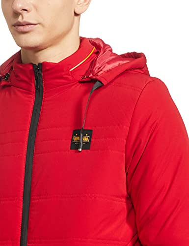 Cazibe Men Jacket (14743BT_Red_L)