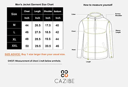 Cazibe Men Jacket (14743BT_Red_L)