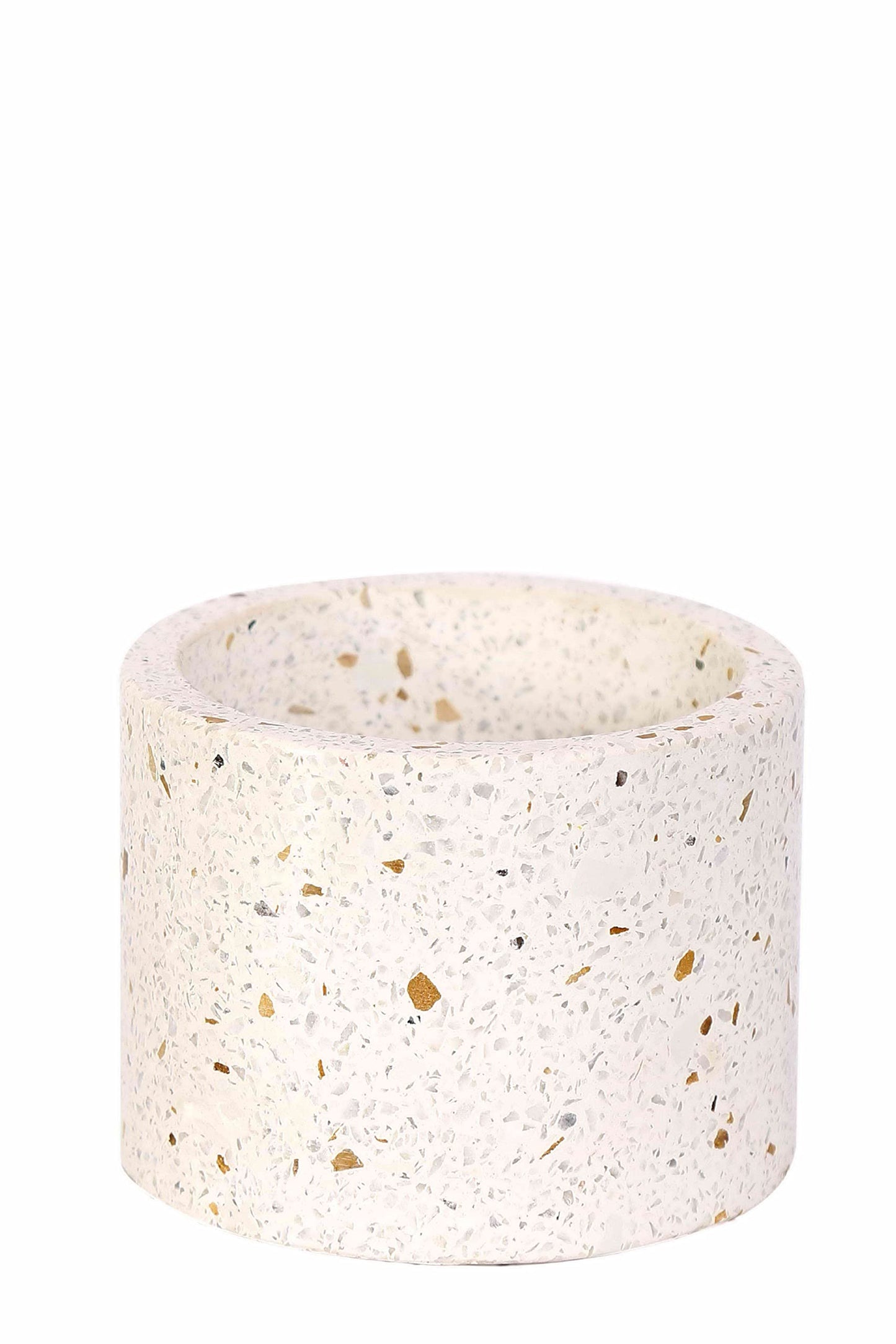 POSH N PLUSH Terrazzo Planter (Small, Cylindrical)